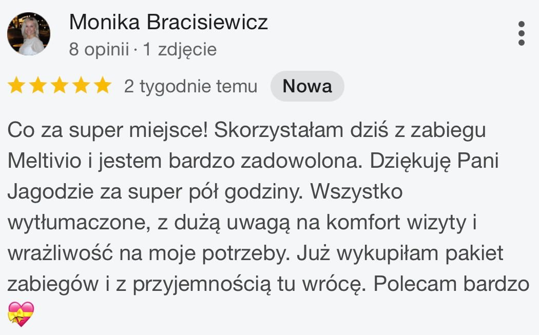 Opinia klientki